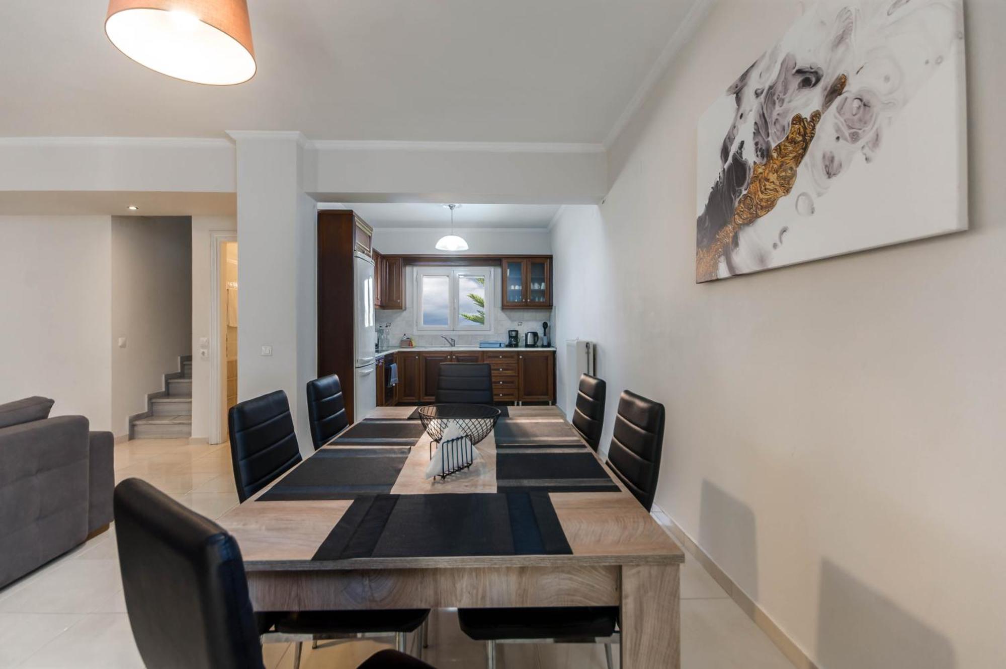 Alepou Διωροφη Μεζονετα-2Km Απο Το Κεντρο-Iliana House 아파트 외부 사진