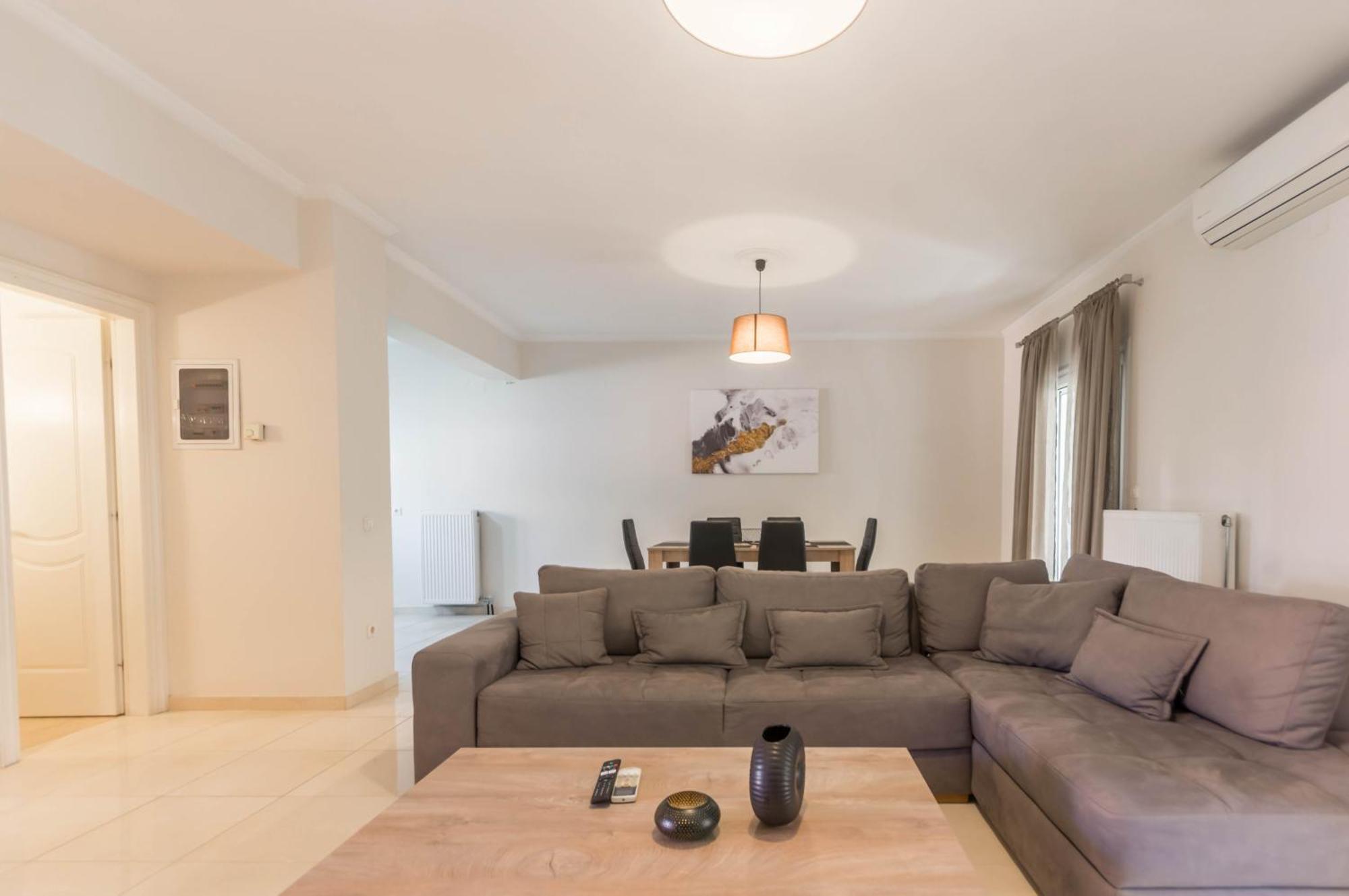 Alepou Διωροφη Μεζονετα-2Km Απο Το Κεντρο-Iliana House 아파트 외부 사진